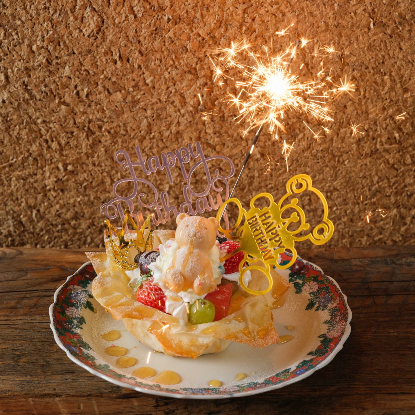 サプライズ特典がリニューアル＊誕生日・記念日スペシャルデザート 1枚