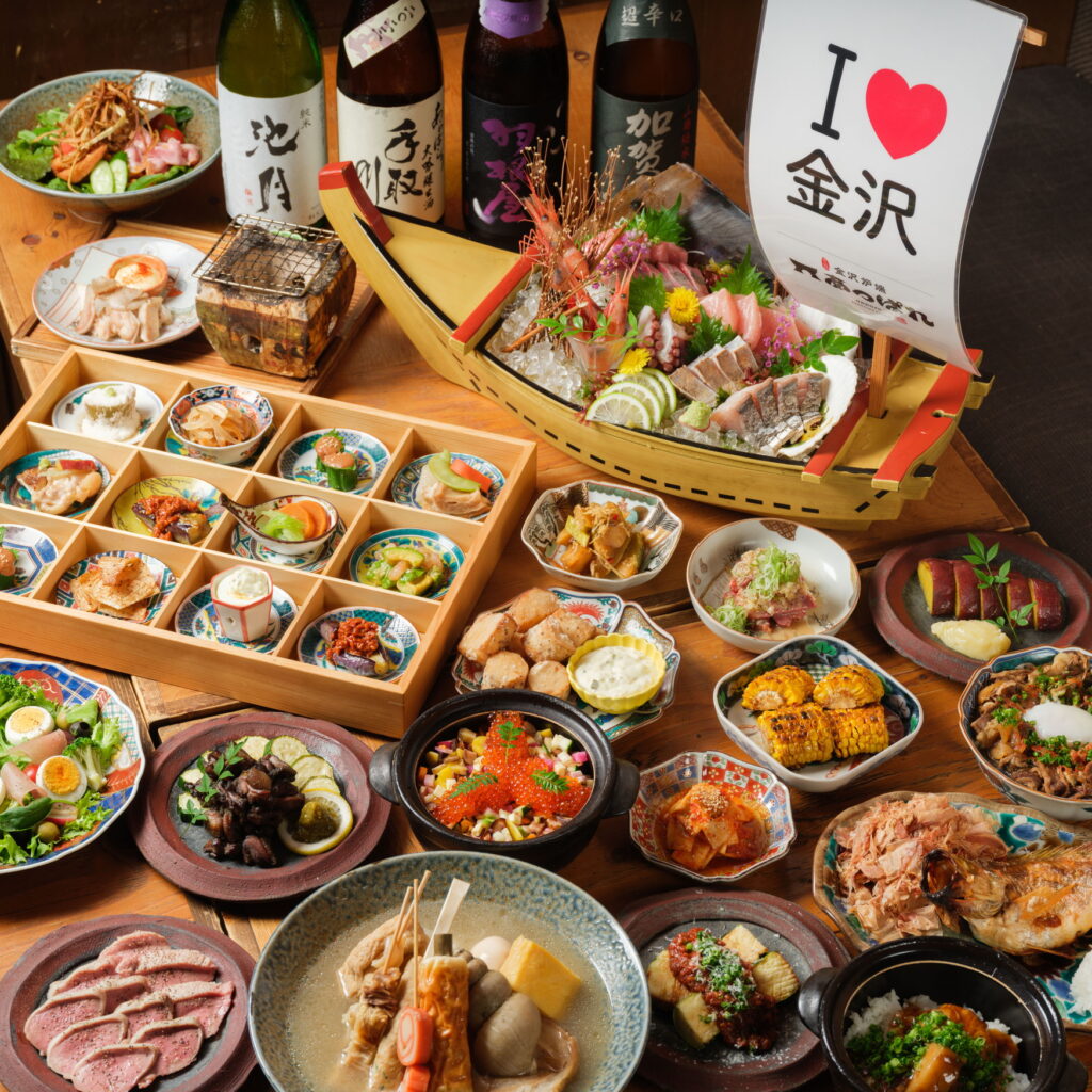 名物お刺身の船盛り付き!スタンダードご宴会コース