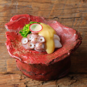 季節の自家製からし酢味噌和え